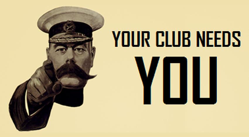 Your Club Needs You Image